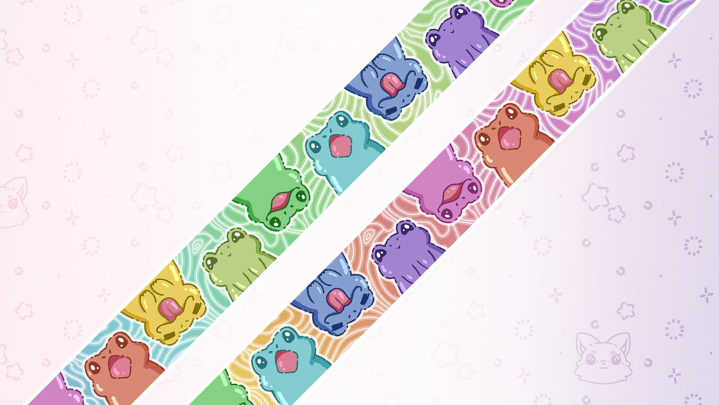 Rainbow Frog Lanyard - #shop_name