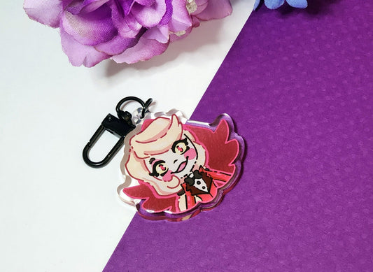 Charlie - Hazbin Hotel Acrylic Charm - #shop_name