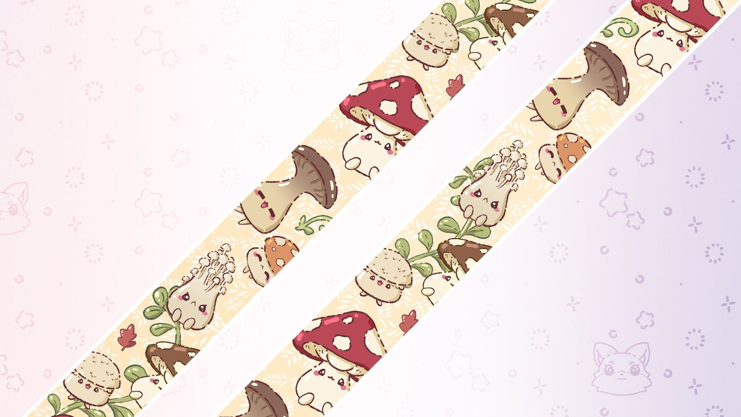 Cute Mushrooms Lanyard - #shop_name