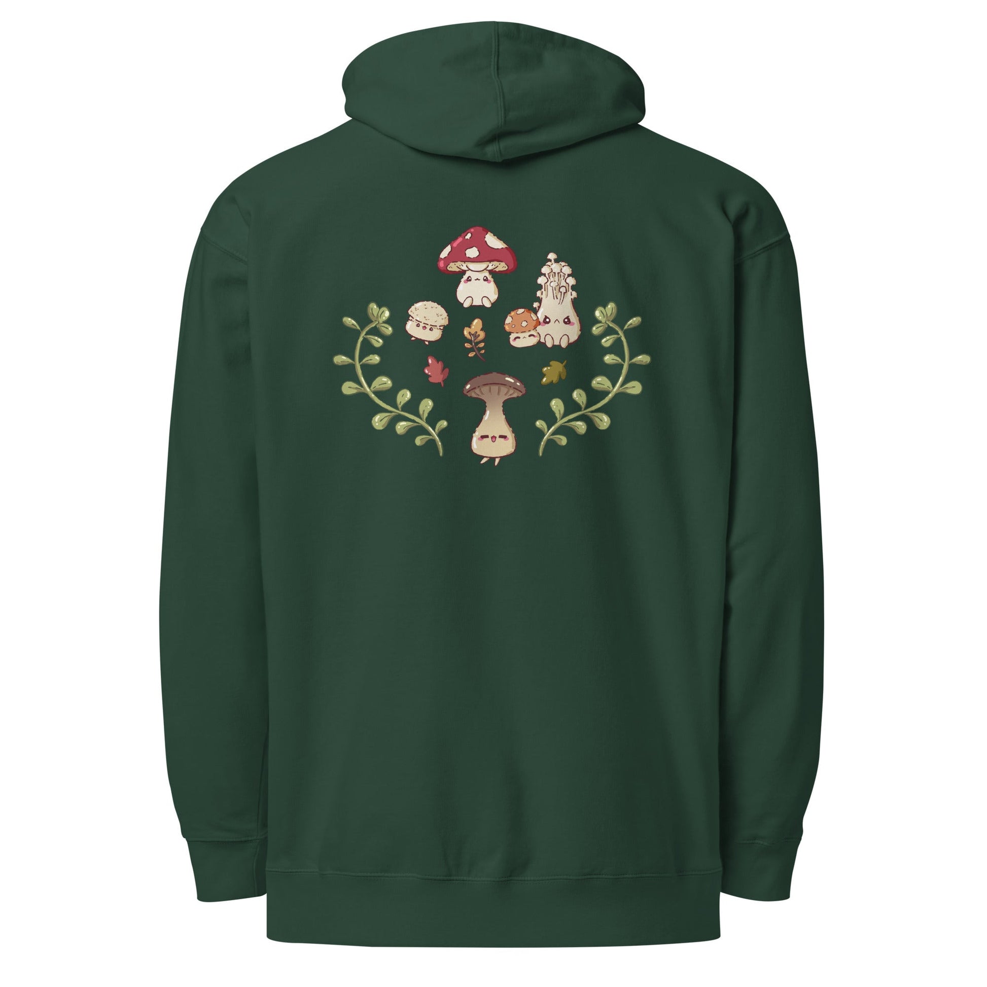 Cute Mushrooms - Unisex Hoodie - #shop_name