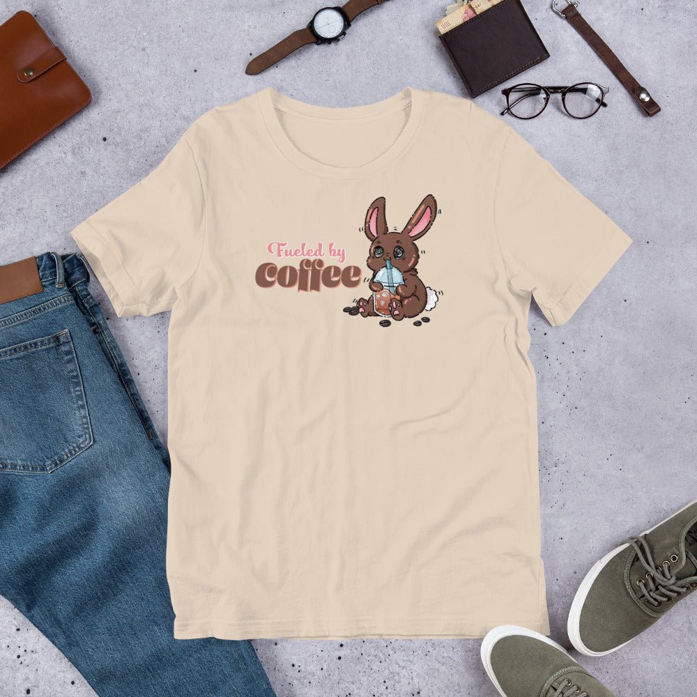 Fueled by Coffee Unisex Tee - #shop_name