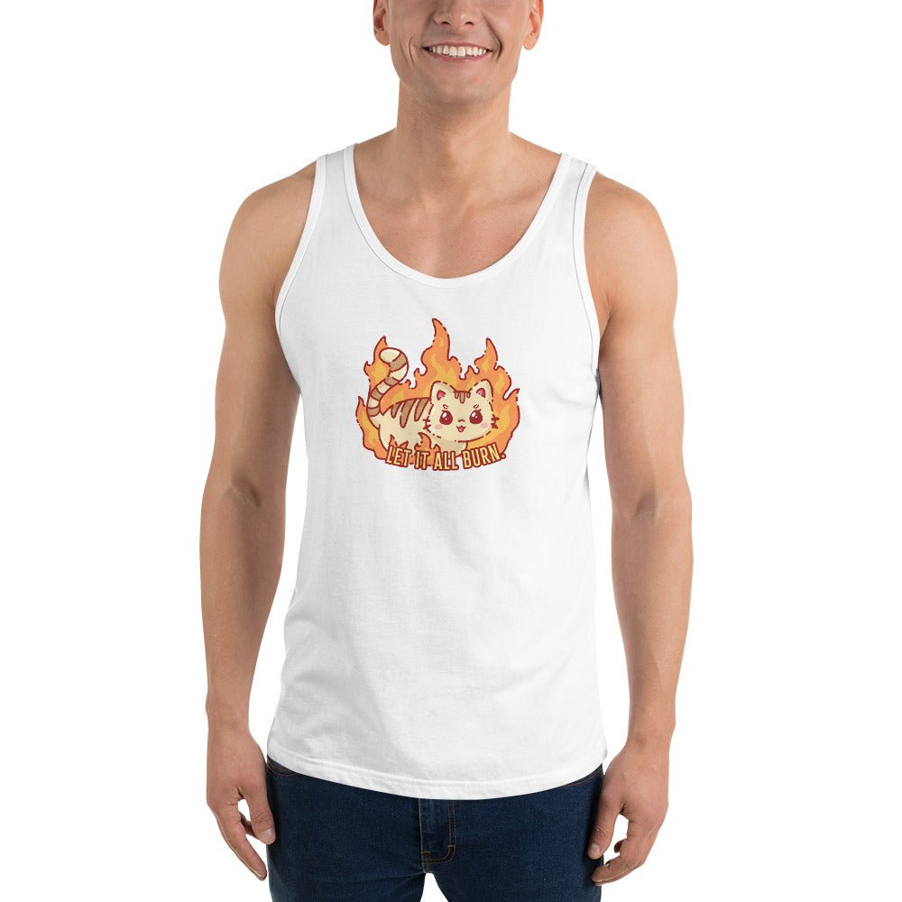 Let it Burn Cat Tank - #shop_name