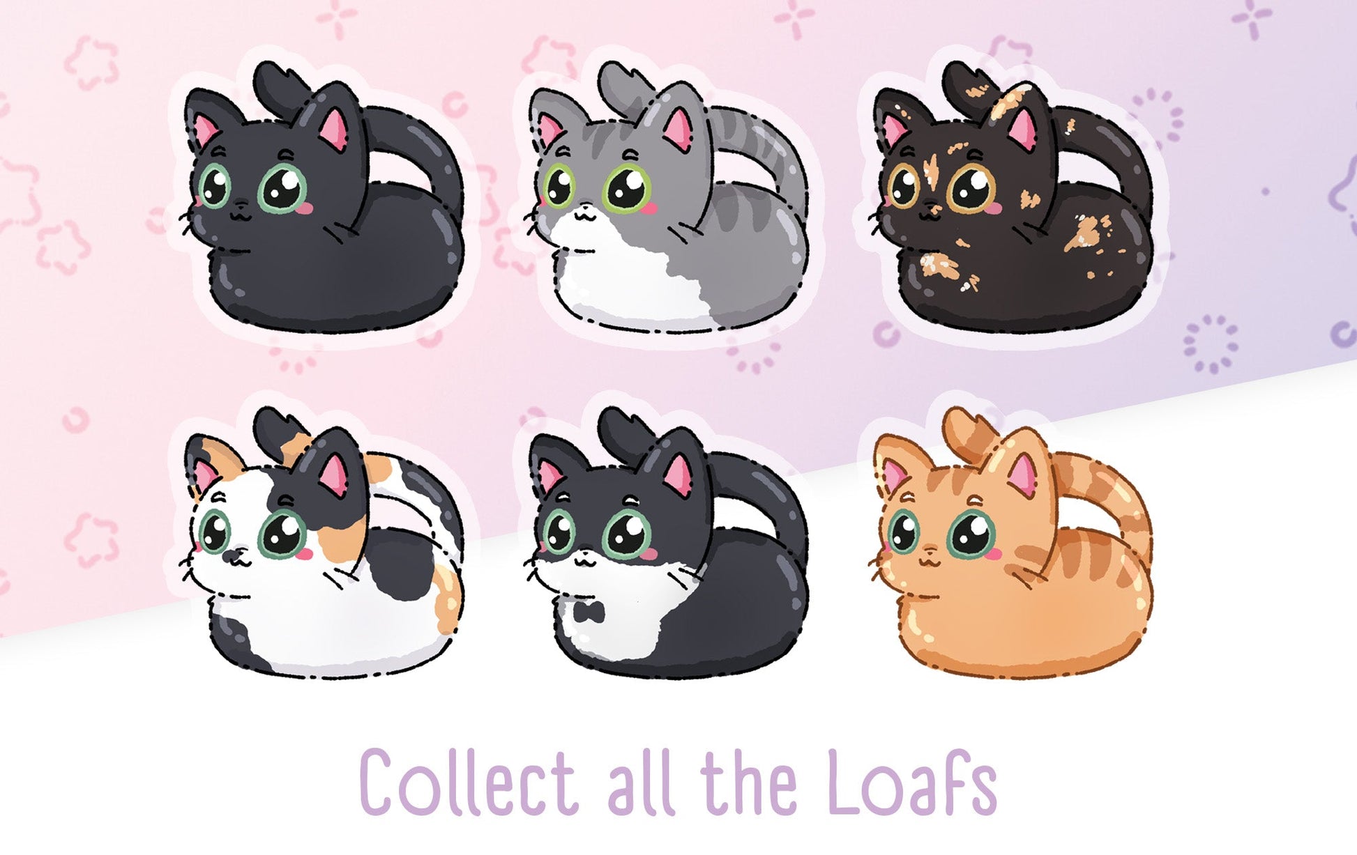 Lil Loaf - Calico Acrylic Charm - #shop_name