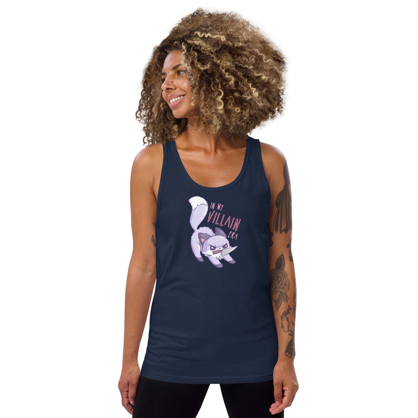 Villain Era Lilac Fox - Muscle Tank