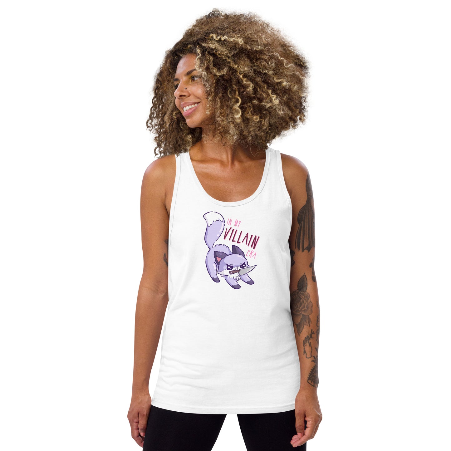 Villain Era Lilac Fox - Muscle Tank