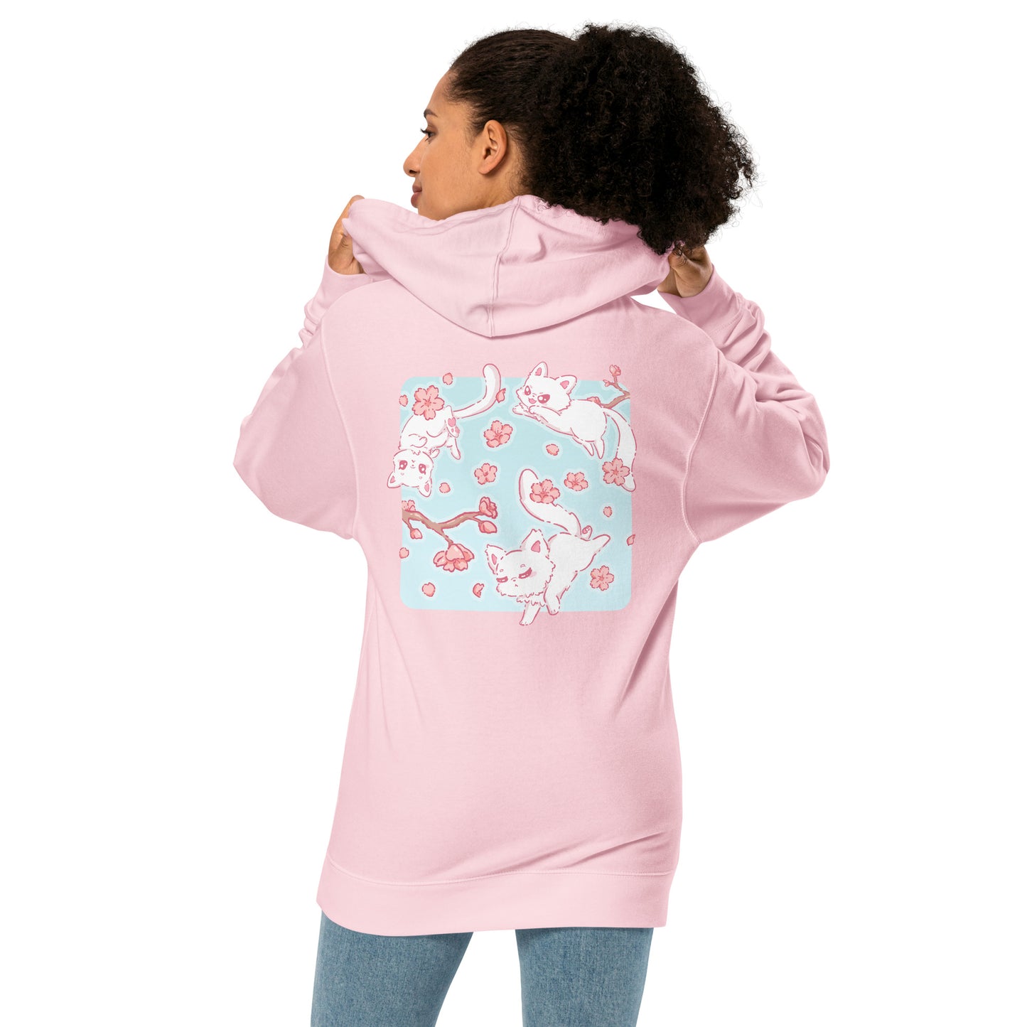 Sakura Cats Unisex Hoodie