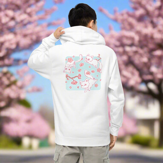 Sakura Cats Unisex Hoodie