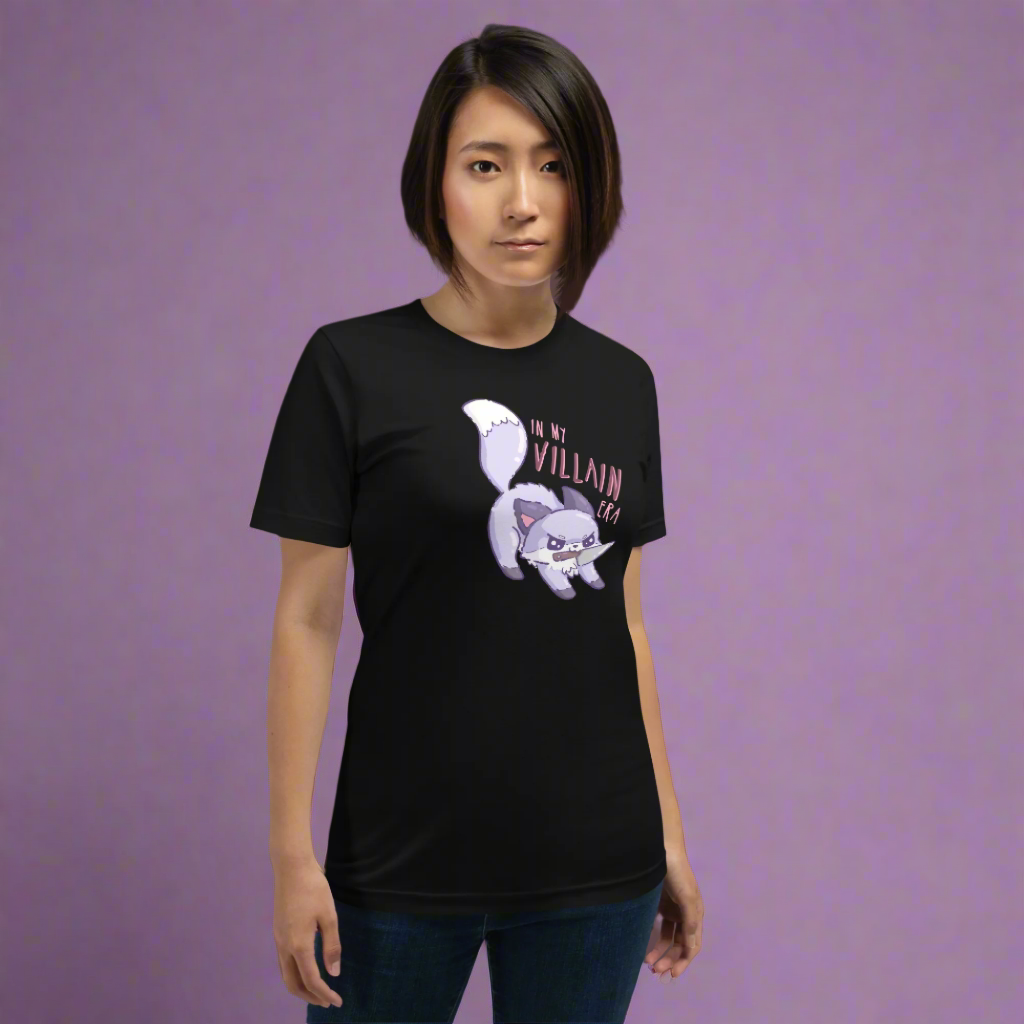 Villain Era - Lilac Fox Unisex Tee