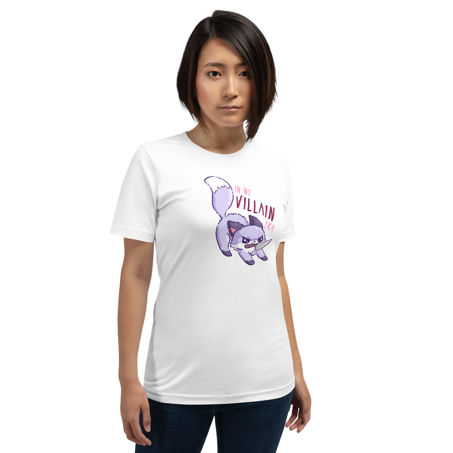 Villain Era - Lilac Fox Unisex Tee